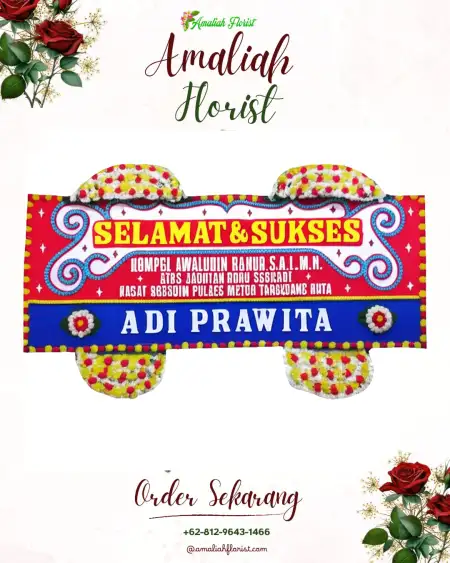 Papan Bunga Ucapan Selamat Ateuk Deah Tanoh